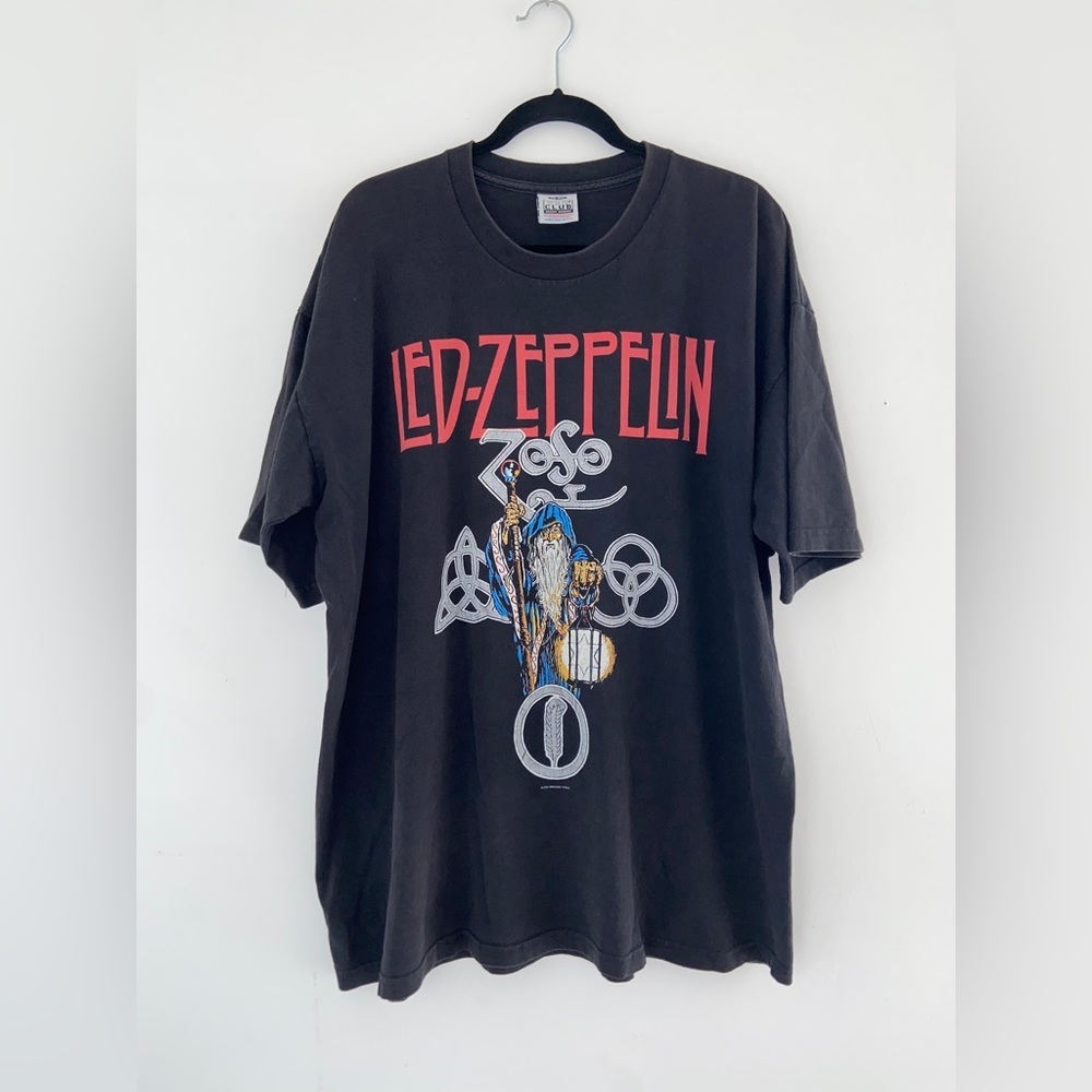 LED Zeppelin Band Tee XXL 1/1 UNI Pro Club Heavy Weight​​